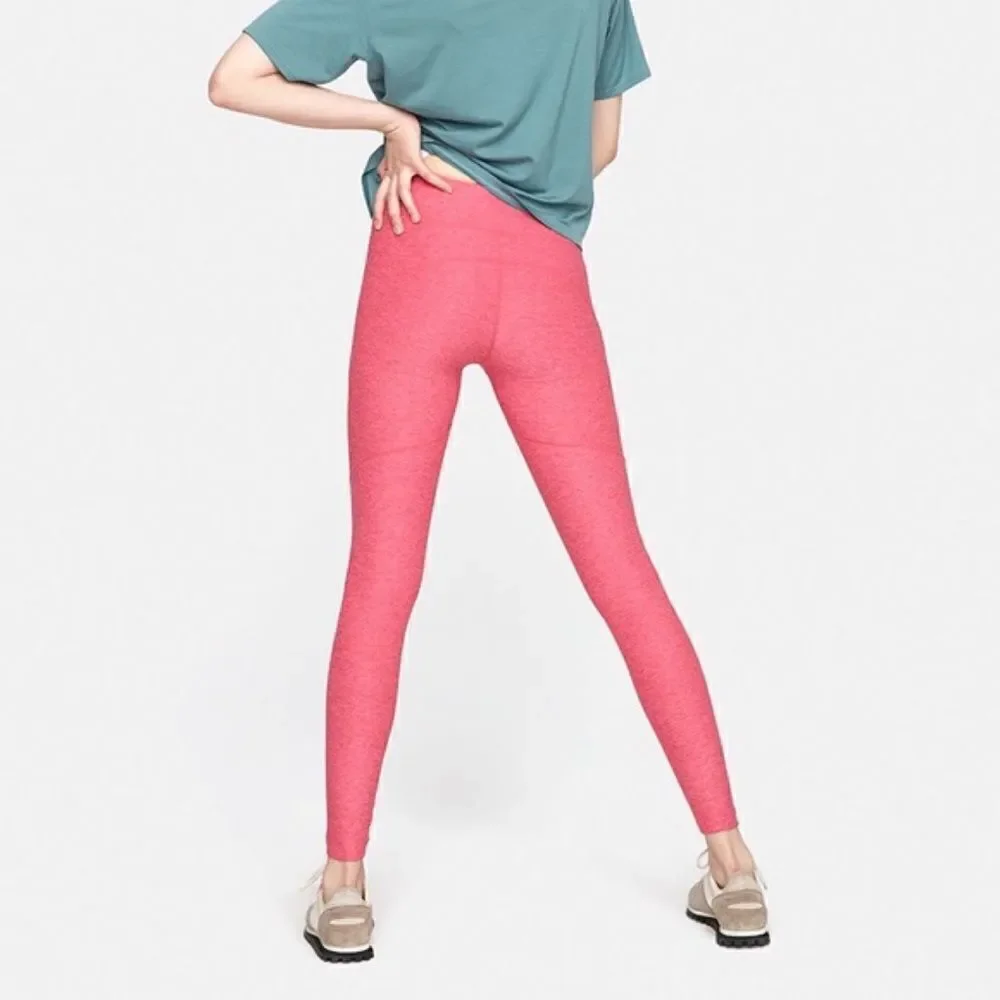 NWOT Outdoor Voices 3/4 Warm up legging in pink